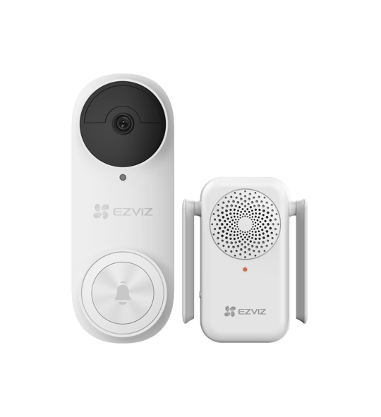 EZVIZ Db2 (3Mp) - Kablosuz, Görüntülü ve İki Yönlü Konuşmalı Akıllı Kapı Zili