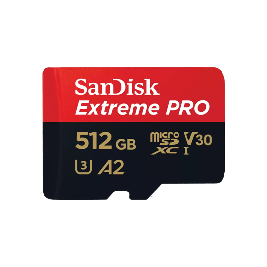 SanDisk Extreme Pro microSD UHS I Card 512GB