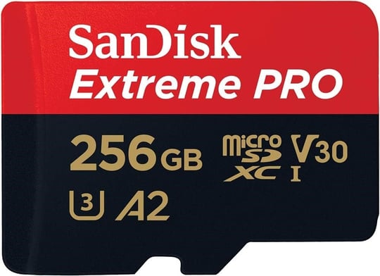SANDISK ExtremePro microSD UHS ICard 256GB 200