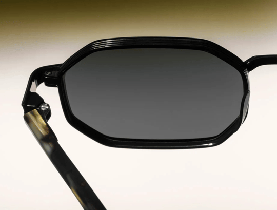 Lgr Axum Black Havana 48 Unisex Sunglasses
