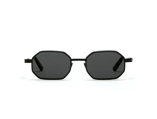 Lgr Axum Black Havana 48 Unisex Sunglasses