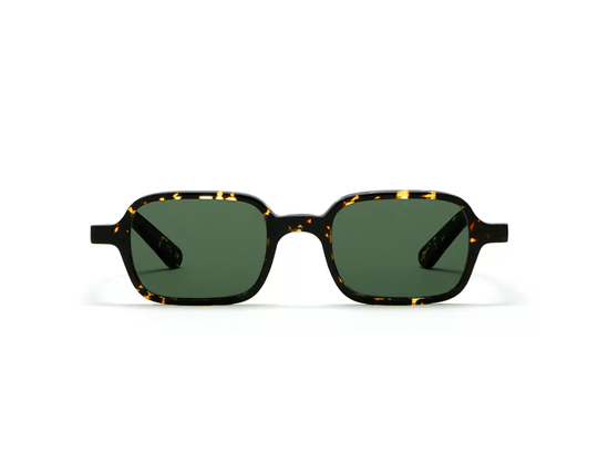 Lgr Marrakech Havana Scuro Green 46 Unisex Sunglasses