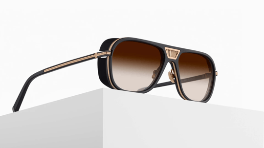 Matsuda 3023 V2 MGP-MBK 55 Unisex Güneş Gözlüğü