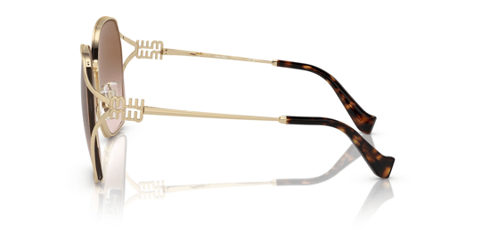 Miu Miu 0MU 52W ZVN-0A6 60 Unisex Sunglasses