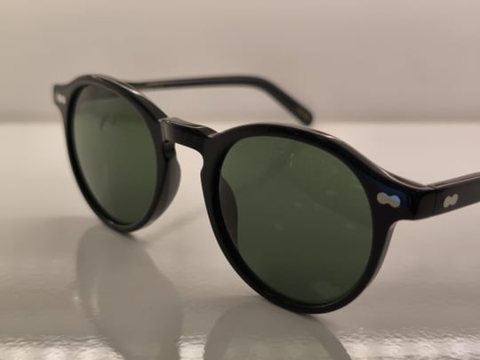 Moscot Miltzen Black 49 Unisex Sunglasses
