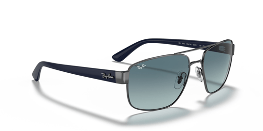Ray-Ban 0RB 3663 004/3M 60 Unisex Sunglasses