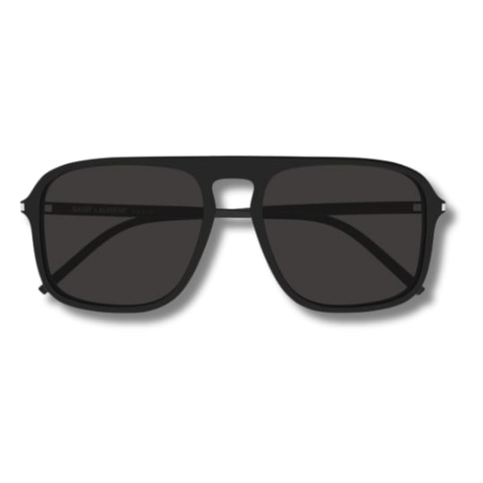 Saint Laurent SL 590 001 57 Men Sunglasses