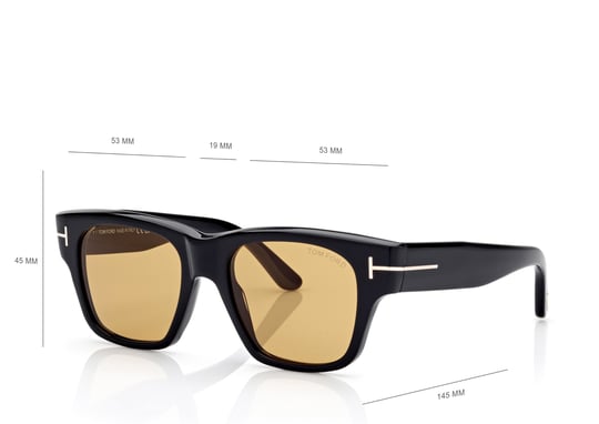 Tom Ford TF 1280 Caine-02 01E 53 Kadın Güneş Gözlüğü