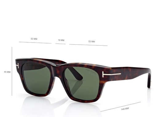 Tom Ford TF 1280 Caine-02 52N 53 Kadın Güneş Gözlüğü