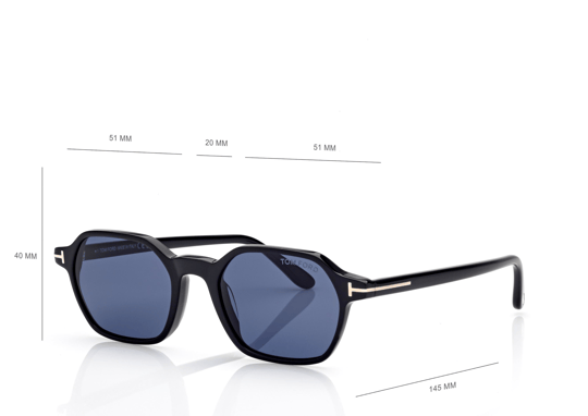 Tom Ford TF 1301 Joey-02 01V 51 Unisex Güneş Gözlüğü