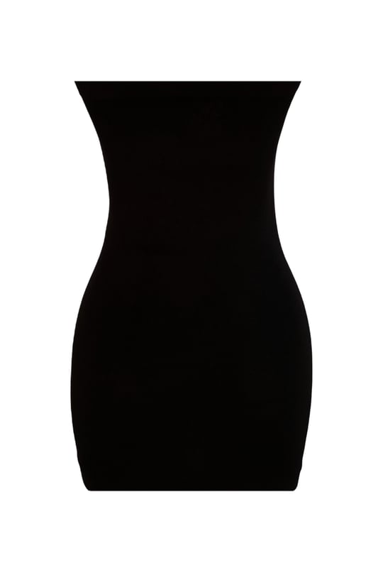 Erdem Siyah Seamless Straples Atlet 604