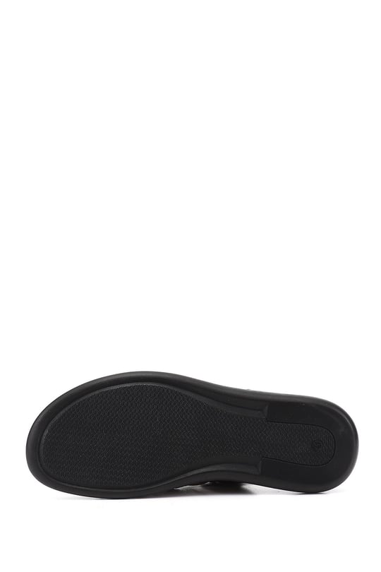 Erkek Ceviz Hakiki Deri Comfort Sandalet
