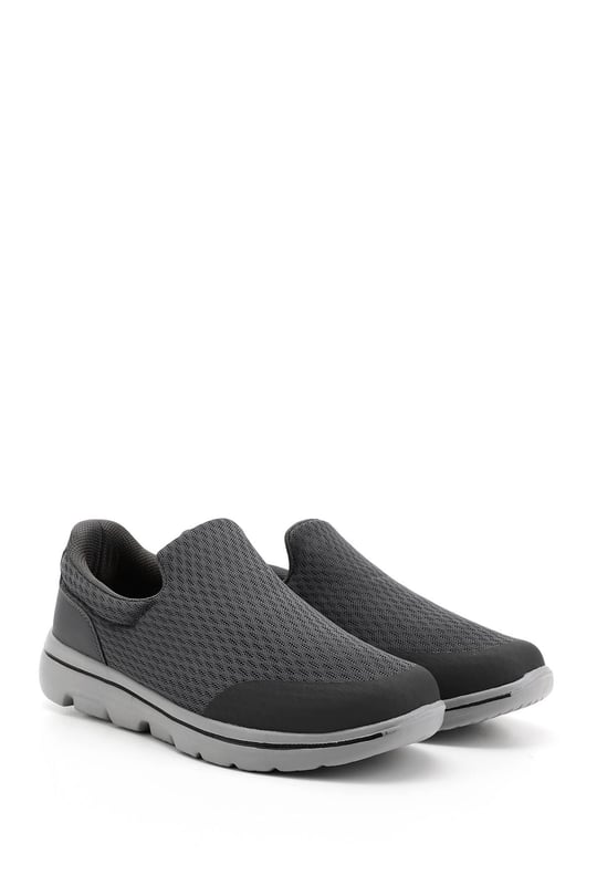 Erkek Füme Triko Comfort Sneaker