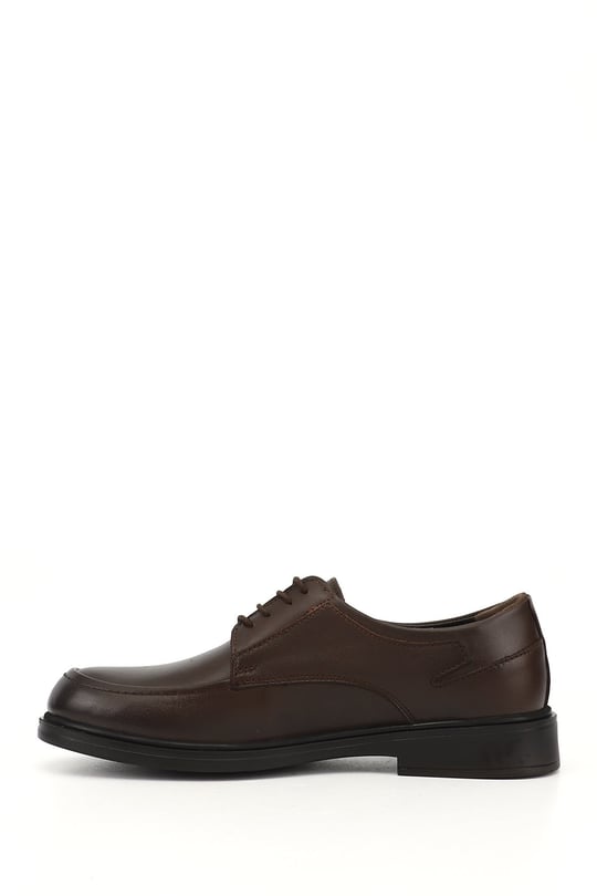 Mens Brown Antique Laced Genuine Leather Classic Shoes