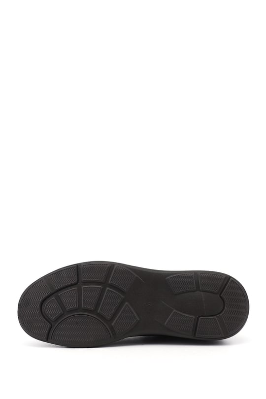 Erkek Kahve Nubuk Bağcıklı Hakiki Deri Sneaker