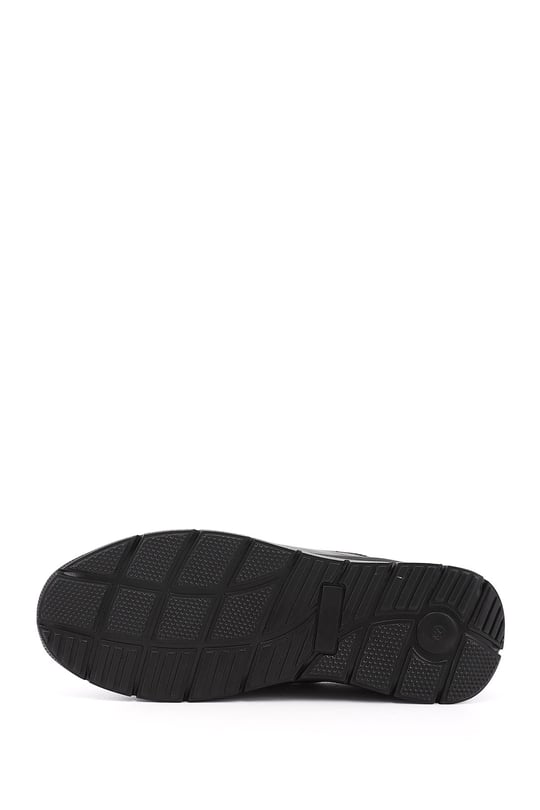 Mens Dark Brown Genuine Leather Comfort Shoes