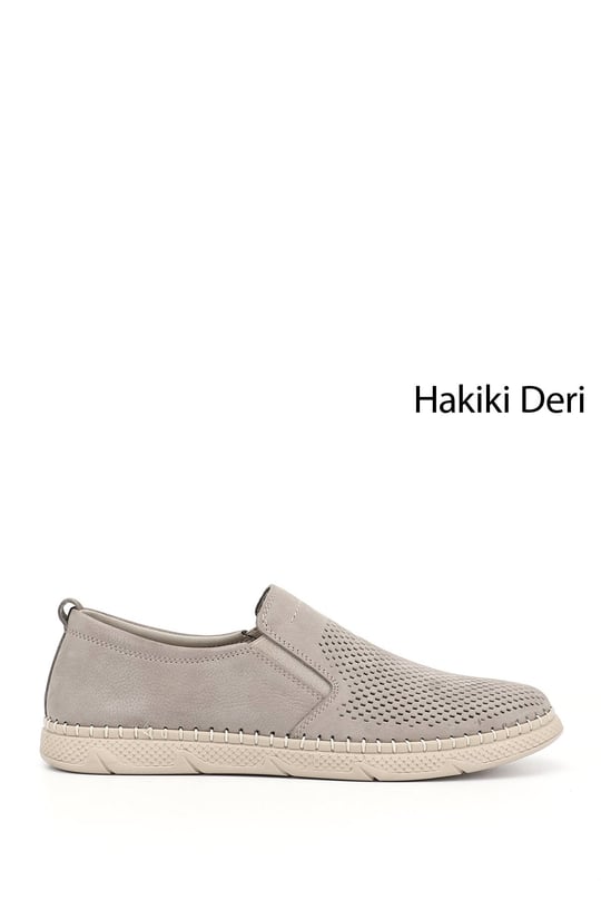 Erkek Kum Nubuk Hakiki Deri Comfort Ayakkabı