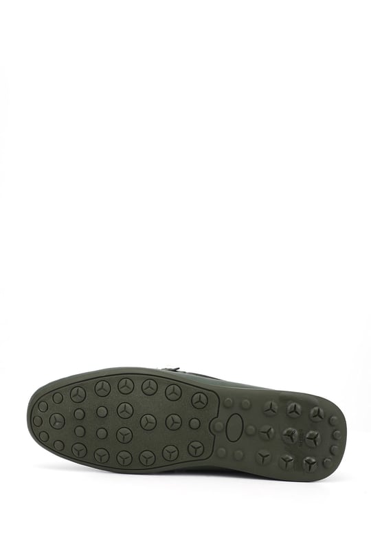 Erkek  Rok Hakiki Deri Loafer Ayakkabı