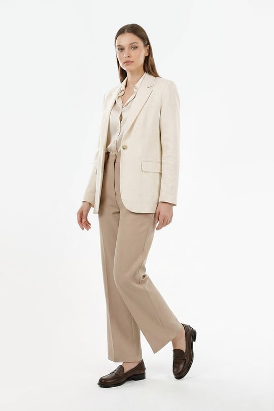 Kadın Kahve Antik Hakiki Deri Loafer Ayakkabı