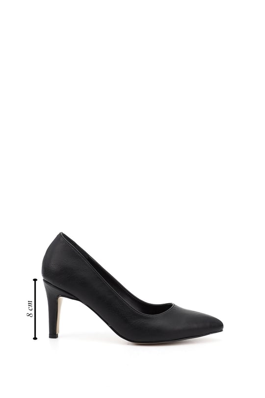 GÖNDERİ® Pointed Toe Thin Heel Womens Heeled Shoes 35308