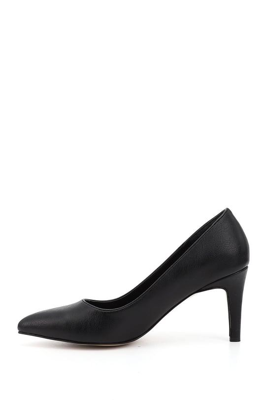 GÖNDERİ® Pointed Toe Thin Heel Womens Heeled Shoes 35308