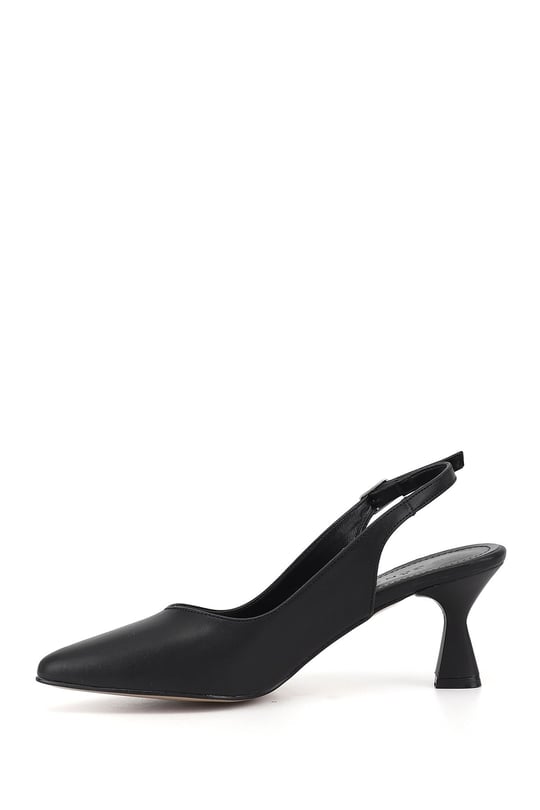 Gön Pointed Toe Goblet Heel Open back Womens Shoes  38198
