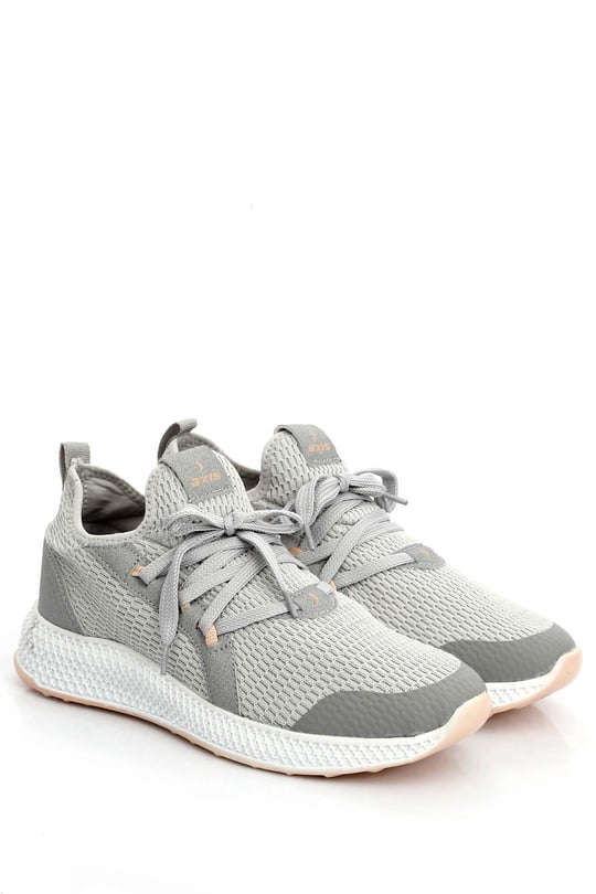 Axıs Yuvarlak Burun Dolgu Taban Triko Kadın Sneaker 62145