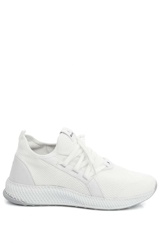 Axıs Yuvarlak Burun Dolgu Taban Triko Kadın Sneaker 62145