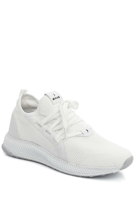 Axıs Yuvarlak Burun Dolgu Taban Triko Kadın Sneaker 62145
