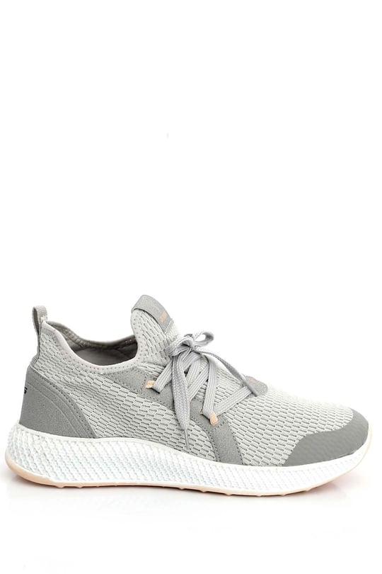 Axıs Yuvarlak Burun Dolgu Taban Triko Kadın Sneaker 62145