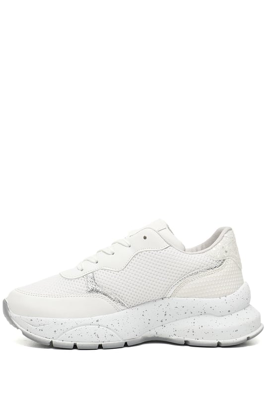 BEYAZA LAME Gön Bağcıklı Spor Kadın Sneaker 34555