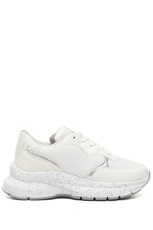 BEYAZA LAME Gön Bağcıklı Spor Kadın Sneaker 34555