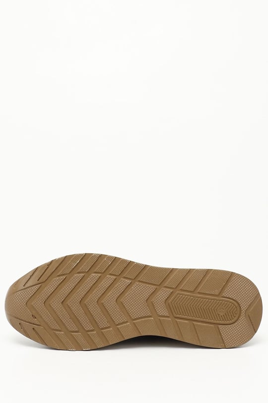 Erkek Kahve Antik Bağcıklı Hakiki Deri Comfort Sneaker
