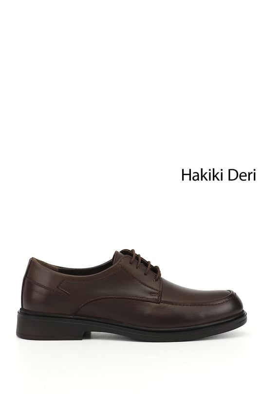 Men's Brown Antique Laced Genuine Leather Classic Shoes