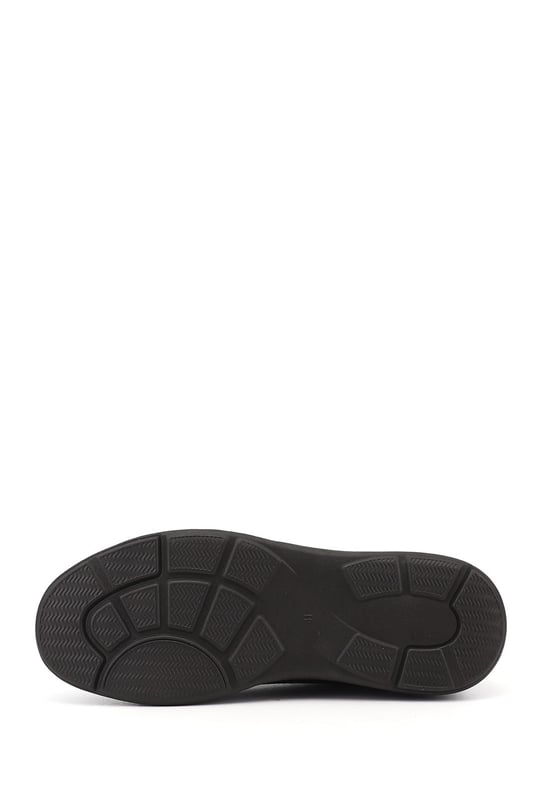 Erkek Kahverengi Bağcıklı Hakiki Deri Sneaker