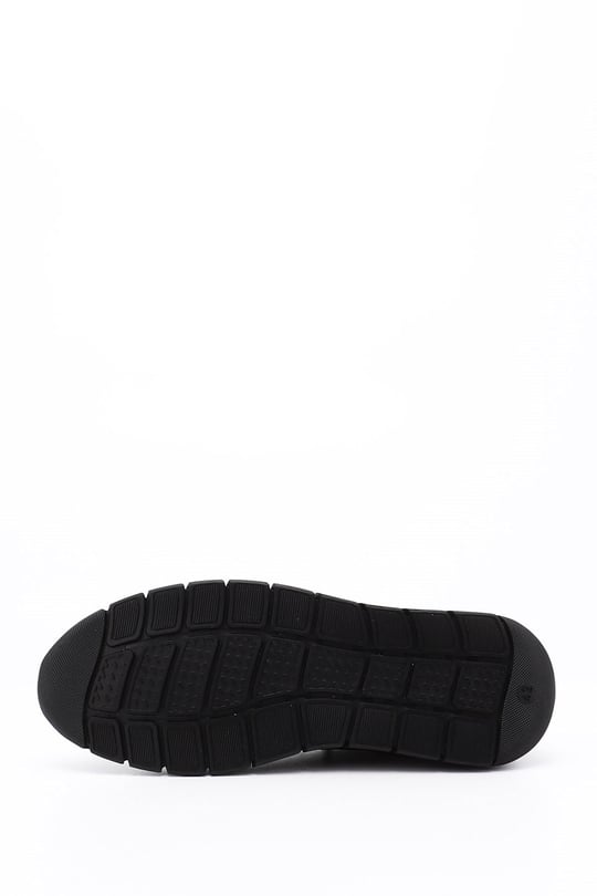 Men's Brown Lace-Up Rubber Sole Genuine Leather Sneaker