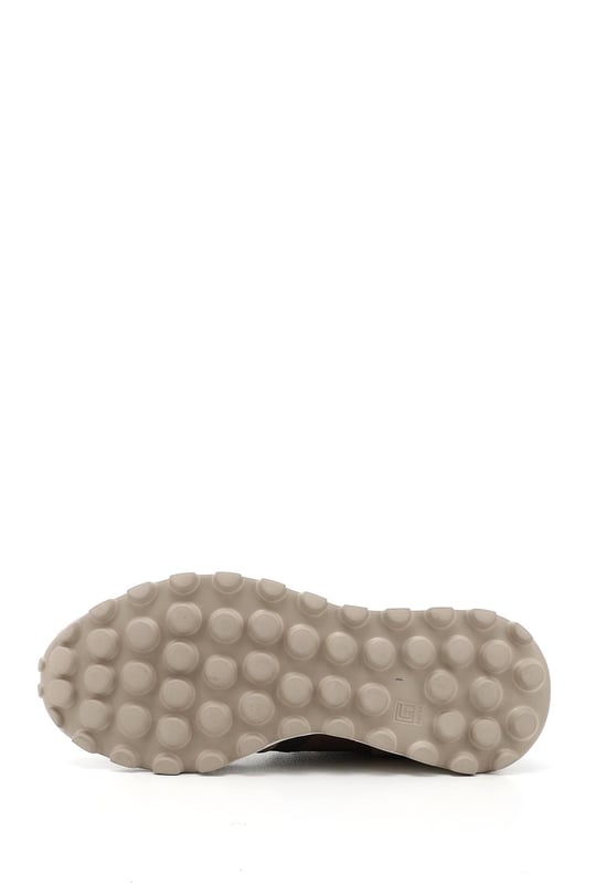 Erkek Kum Bağcıklı Hakiki Deri Sneaker