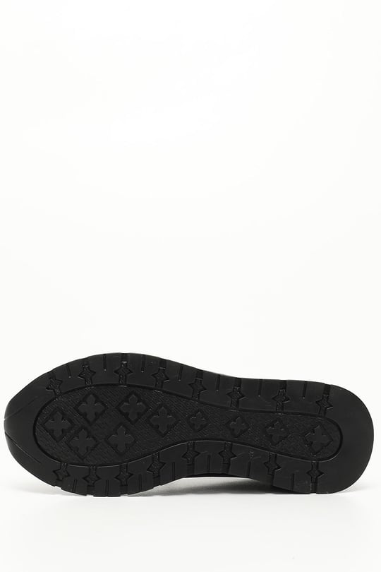 Erkek Lacivert Antik Bağcıklı Hakiki Deri Comfort Sneaker