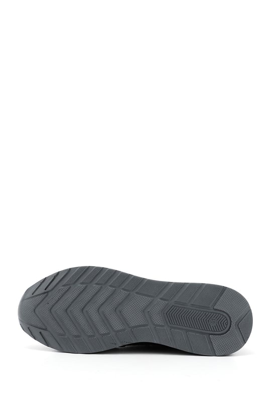 Erkek Lacivert Antik Bağcıklı Hakiki Deri Comfort Sneaker