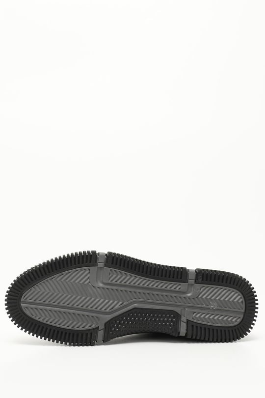 Erkek Siyah Bağcıklı Hakiki Deri Comfort Sneaker