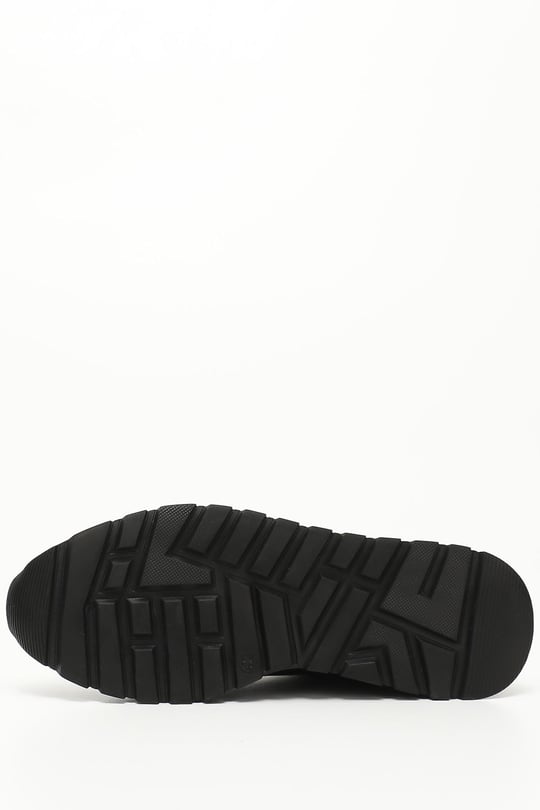 Erkek Siyah Bağcıklı Hakiki Deri Comfort Sneaker