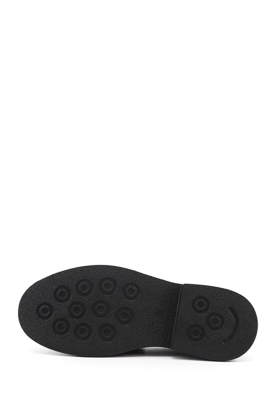 Erkek Siyah Hakiki Deri Loafer Ayakkabı