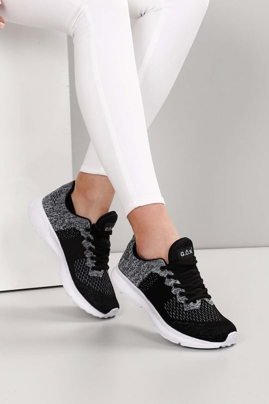 Gön Bağcıklı Kadın Sneaker Ayakkabı 11266