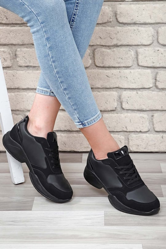 Gön Bağcıklı Spor Kadın Sneaker 34715