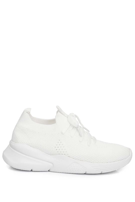 Gön Bağcıklı Spor Kadın Triko Sneaker 34450