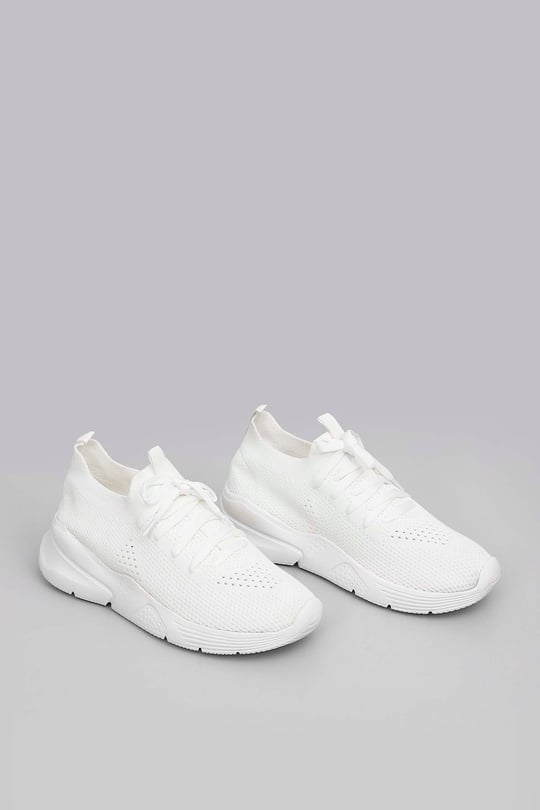 Gön Bağcıklı Spor Kadın Triko Sneaker 34450