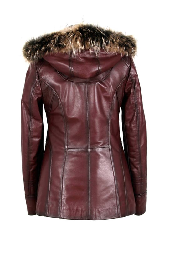 Gön Deri Kadın Mont D4508