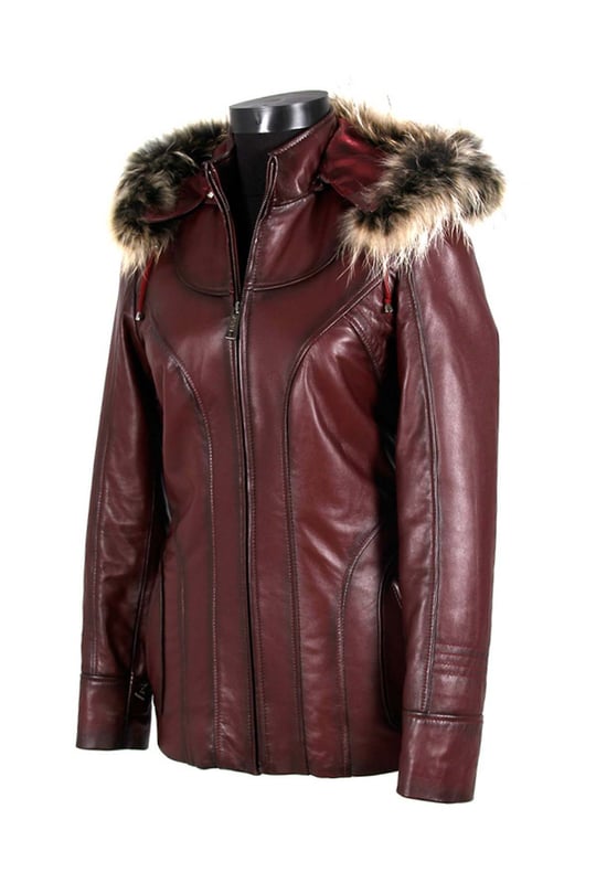 Gön Deri Kadın Mont D4508