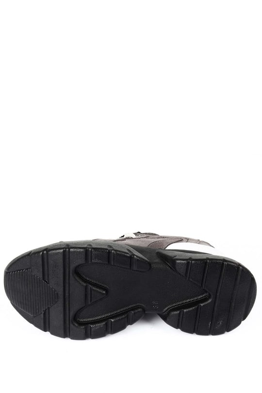 Gön Dolgu Taban Bağcıklı Spor Kadın Sneaker 37116