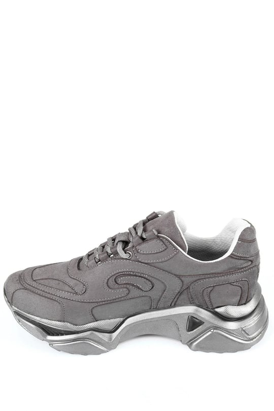 Gön Dolgu Taban Bağcıklı Spor Kadın Sneaker 37117